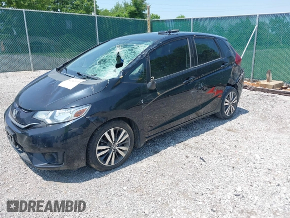 2015 Honda Fit EX-L with VIN 3HGGK5H8XFM732689, listed as a IAAI auction lot 42361111 with Not provided miles and . Bid and sale history available at DreamBid. Image 17.