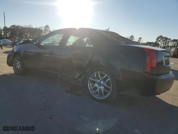 2005 Cadillac CTS with VIN 1G6DP567050175177, listed as a Copart auction lot 46452205 with 116,151 mi miles and Salvage Title. Bid and sale history available at carsss.com. Image 2.