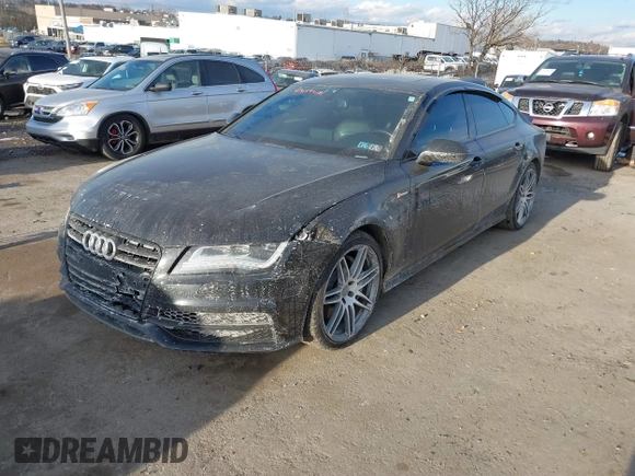 2014 Audi A7 3.0 Prestige with VIN WAU2GAFC6EN030266, listed as a IAAI auction lot 41439486 with 160,917 mi miles. Bid and sale history available at carsss.com. Image 18.