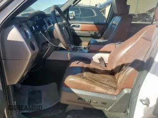 2012 Ford Expedition Max King Ranch z VIN 1FMJK1J54CEF15021, wystawiony jako Copart lot #57899665 z przebiegiem 211 925 mil mil oraz Czysty tytuł • Clean title. Historia ofert i sprzedaży dostępna na DreamBid. Obrazek 7.