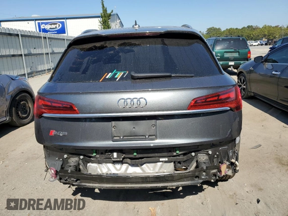 2021 Audi SQ5 Premium Plus with VIN WA1B4AFY0M2026456, listed as a Copart auction lot 77312444 with 74,103 mi miles and Salvage Title. Bid and sale history available at DreamBid. Image 6.
