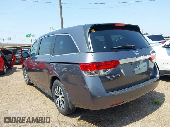 2016 Honda Odyssey EX-L z VIN 5FNRL5H65GB038372, wystawiony jako IAAI lot #41931292 z przebiegiem 51 484 mil mil oraz . Historia ofert i sprzedaży dostępna na DreamBid. Obrazek 3.