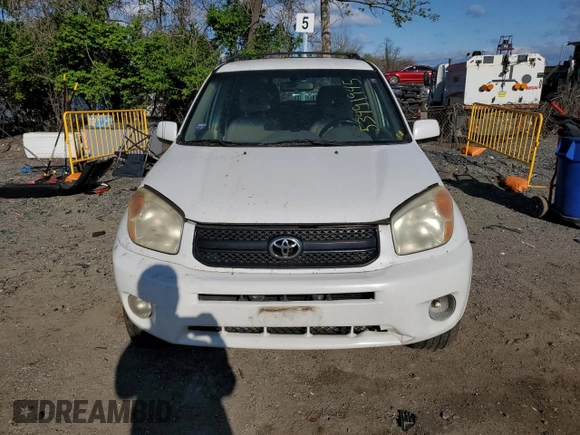 2005 Toyota RAV4 with VIN JTEHD20V050043562, listed as a Copart auction lot 53491945 with 225,342 mi miles and Clean Title. Bid and sale history available at carsss.com. Image 5.