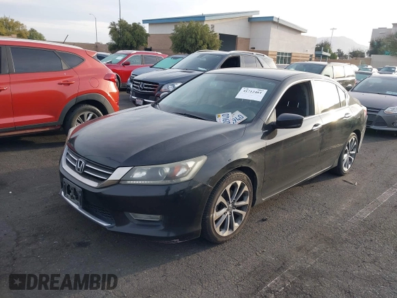 2013 Honda Accord Sport with VIN 1HGCR2F52DA197224, listed as a IAAI auction lot 41712461 with 188,065 mi miles and . Bid and sale history available at DreamBid. Image 17.