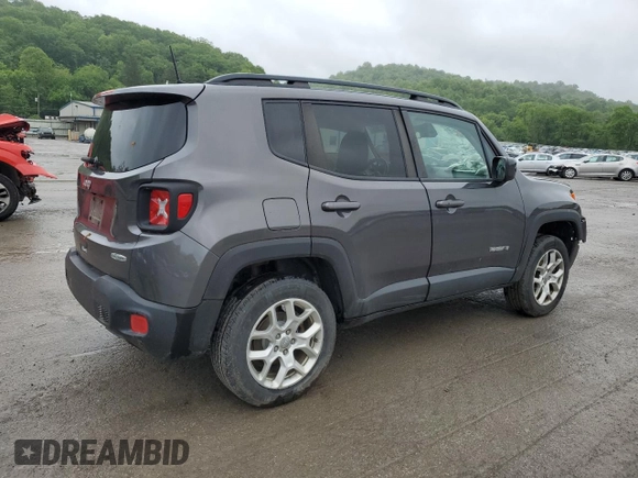 2018 Jeep Renegade Latitude с VIN ZACCJBBB5JPH08888, выставлен на аукционе Copart как лот 58801395 с пробегом 113 331 миль миль и Списание • Salvage title. История ставок и продаж доступна на DreamBid. Изображение 3.