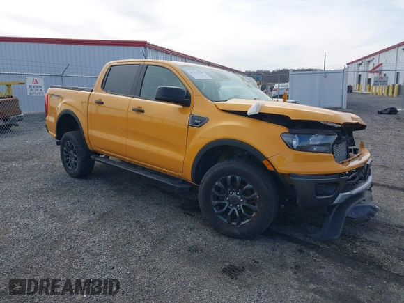 2022 Ford Ranger XL with VIN 1FTER4FH7NLD54832, listed as a IAAI auction lot 41333426 with 40,439 mi miles and . Bid and sale history available at DreamBid. Image 1.
