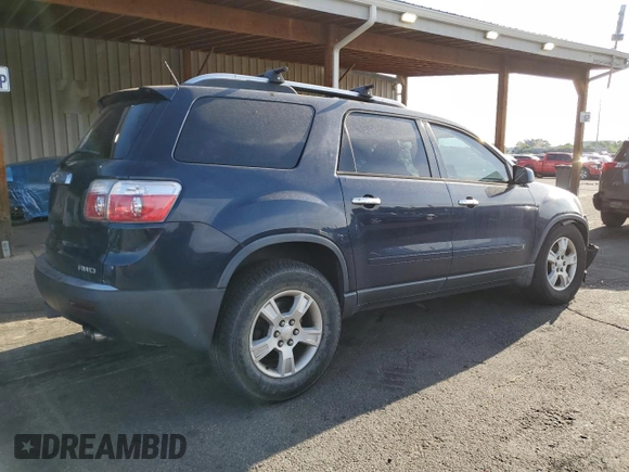 2009 GMC Acadia SLE1 z VIN 1GKEV13D69J122739, wystawiony jako Copart lot #58098345 z przebiegiem 201 731 mil mil oraz Szkoda całkowita • Salvage title. Historia ofert i sprzedaży dostępna na DreamBid. Obrazek 3.