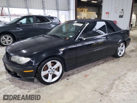 2004 BMW 3 Series 325Ci with VIN WBABW33494PG97947, listed as a Copart auction lot 86282244 with 215,753 mi miles and Clean Title. Bid and sale history available at carsss.com. Image 1.