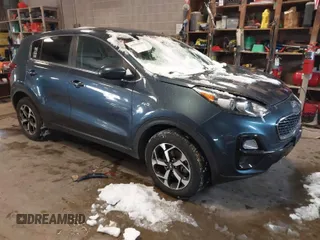 2021 Kia Sportage LX with VIN KNDPMCACXM7861454, listed as a IAAI auction lot 41596043 with 24,205 mi miles and . Bid and sale history available at carsss.com. Image 1.