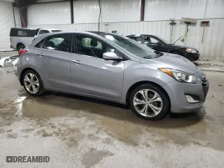 2013 Hyundai Elantra GT with VIN KMHD35LE3DU088713, listed as a Copart auction lot 72042124 with 116,324 mi miles and Salvage Title. Bid and sale history available at carsss.com. Image 4.