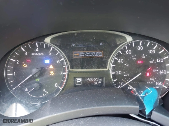2013 Nissan Altima 2.5 SV with VIN 1N4AL3AP2DC106453, listed as a IAAI auction lot 41613630 with 142,659 mi miles. Bid and sale history available at carsss.com. Image 7.