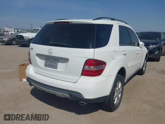 2006 Mercedes-Benz M 350 with VIN 4JGBB86E66A022474, listed as a IAAI auction lot 41791639 with 156,729 mi miles and . Bid and sale history available at DreamBid. Image 4.