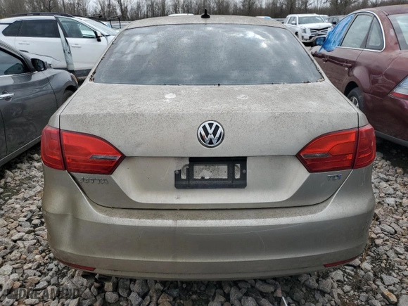 2014 Volkswagen Jetta Sedan TDI with VIN 3VWLL7AJ0EM284381, listed as a Copart auction lot 42857445 with 0 mi miles and Clean Title. Bid and sale history available at carsss.com. Image 6.