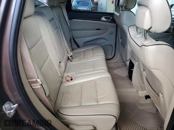 2017 Jeep Grand Cherokee Overland with VIN 1C4RJFCTXHC768687, listed as a Copart auction lot 51442495 with 123,578 mi miles and Clean Title. Bid and sale history available at carsss.com. Image 11.