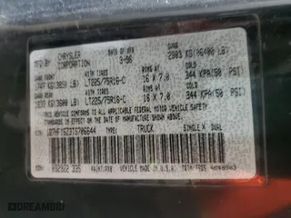 1996 Dodge Ram 1500 with VIN 1B7HF16Z3TS706644, listed as a Copart auction lot 45739775 with 128,104 mi miles and Salvage Title. Bid and sale history available at carsss.com. Image 12.