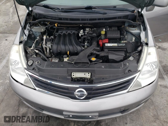 2012 Nissan Versa S with VIN 3N1BC1CP7CK206687, listed as a Copart auction lot 54777225 with 156,434 mi miles and Salvage Title. Bid and sale history available at carsss.com. Image 11.