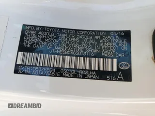 2016 Lexus RC 350 F Sport z VIN JTHHE5BCXG5013116, wystawiony jako Copart lot #42344265 z przebiegiem 104 241 mil mil oraz Szkoda całkowita • Salvage title. Historia ofert i sprzedaży dostępna na DreamBid. Obrazek 13.
