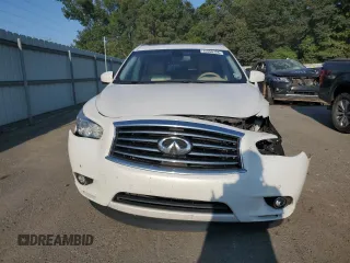 2013 Infiniti JX35 with VIN 5N1AL0MNXDC331105, listed as a Copart auction lot 75550724 with 186,860 mi miles and Salvage Title. Bid and sale history available at carsss.com. Image 5.
