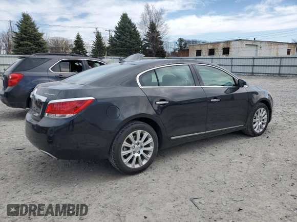 2013 Buick LaCrosse Leather with VIN 1G4GC5E31DF190251, listed as a Copart auction lot 49687815 with 165,233 mi miles and Salvage Title. Bid and sale history available at carsss.com. Image 3.
