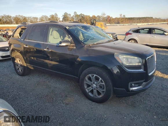 2016 GMC Acadia SLT with VIN 1GKKRSKD0GJ107522, listed as a Copart auction lot 76580054 with 105,414 mi miles and Salvage Title. Bid and sale history available at carsss.com. Image 4.