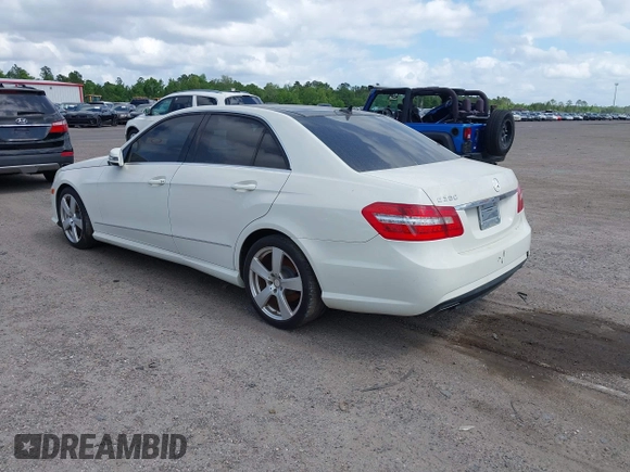 2010 Mercedes-Benz E-Class E 350 Luxury with VIN WDDHF5GB0AA059847, listed as a IAAI auction lot 42158332 with 293,386 mi miles. Bid and sale history available at carsss.com. Image 3.