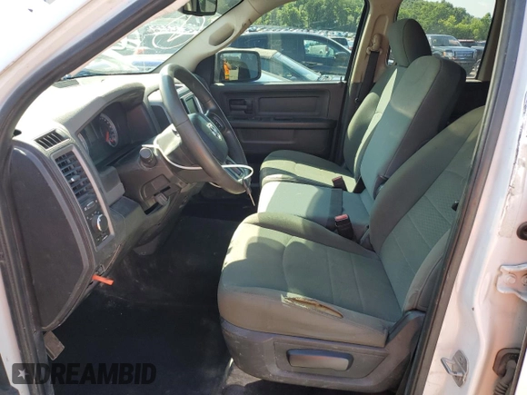 2014 Ram 1500 Tradesman with VIN 1C6RR7FG8ES408081, listed as a Copart auction lot 58241735 with 155,137 mi miles and Clean title. Bid and sale history available at DreamBid. Image 7.