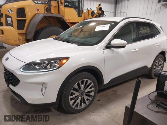 2021 Ford Escape Titanium Hybrid с VIN 1FMCU9DZXMUB03855, выставлен на аукционе IAAI как лот 41498132 с пробегом 63 892 миль миль и . История ставок и продаж доступна на DreamBid. Изображение 2.