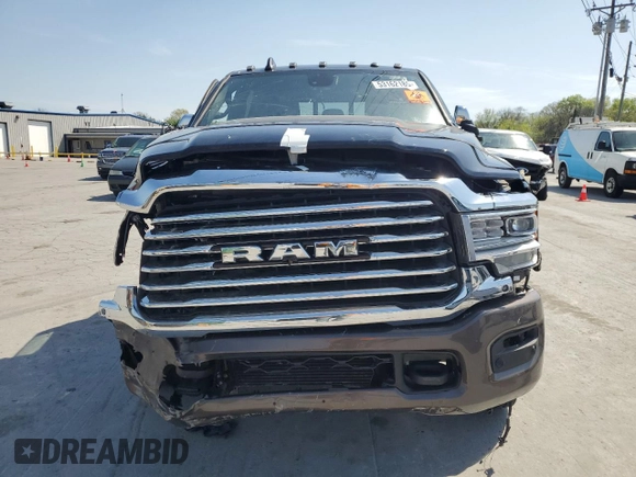 2021 Ram 2500 Longhorn with VIN 3C6UR5PL5MG530364, listed as a Copart auction lot 53162185 with Not provided miles and Salvage title. Bid and sale history available at DreamBid. Image 5.