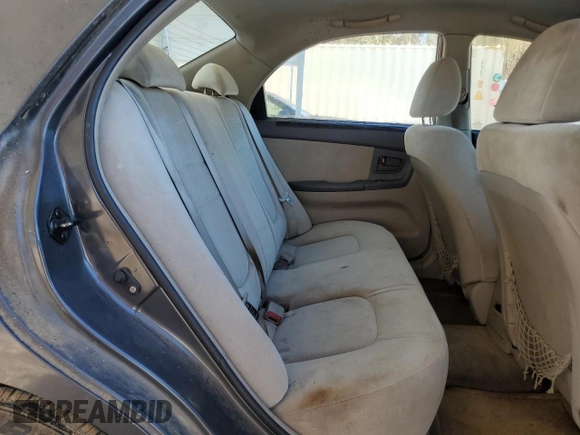 2006 Kia Spectra EX with VIN KNAFE122665277678, listed as a Copart auction lot 74695984 with 205,742 mi miles and Salvage Title. Bid and sale history available at carsss.com. Image 10.