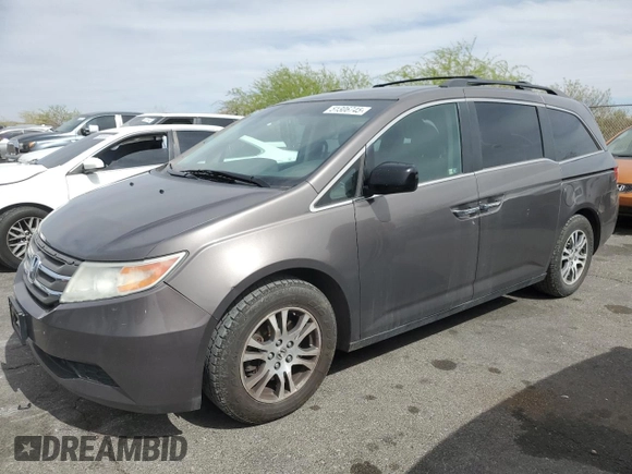 2012 Honda Odyssey EX with VIN 5FNRL5H49CB013533, listed as a Copart auction lot 51306745 with 270,070 mi miles and Clean Title. Bid and sale history available at carsss.com. Image 1.