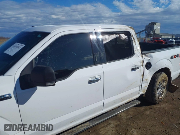 2015 Ford F-150 XLT with VIN 1FTEW1EF8FKE35305, listed as a IAAI auction lot 41679383 with 153,901 mi miles. Bid and sale history available at carsss.com. Image 6.