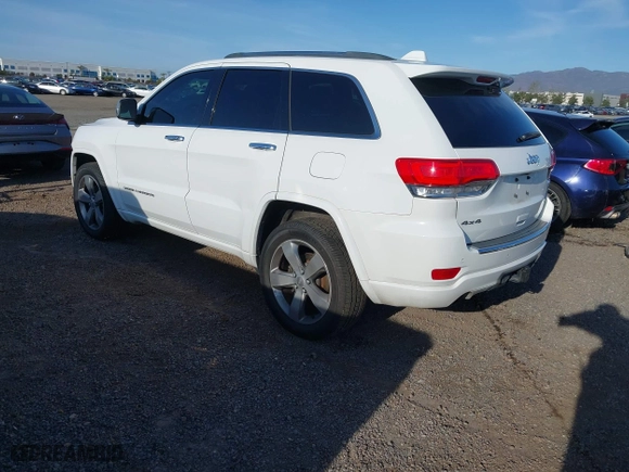 2014 Jeep Grand Cherokee Overland with VIN 1C4RJFCG8EC162271, listed as a IAAI auction lot 41827017 with 183,447 mi miles. Bid and sale history available at carsss.com. Image 3.