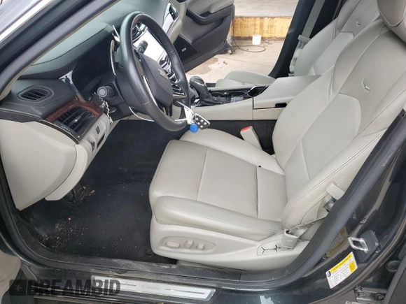 2016 Cadillac CTS AWD with VIN 1G6AW5SX9G0110598, listed as a Copart auction lot 54339975 with 50,218 mi miles and Salvage title. Bid and sale history available at DreamBid. Image 7.