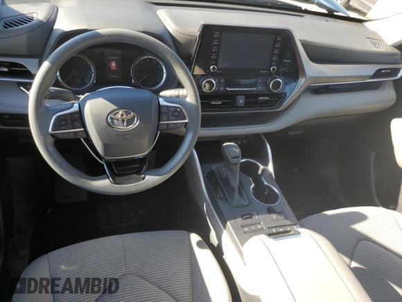 2020 Toyota Highlander L with VIN 5TDCZRBH7LS519221, listed as a Copart auction lot 41575805 with 51,289 mi miles and Salvage title. Bid and sale history available at DreamBid. Image 8.
