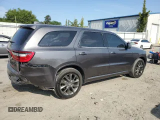 2016 Dodge Durango SXT with VIN 1C4RDHAGXGC361752, listed as a Copart auction lot 55430575 with 156,820 mi miles and Salvage title. Bid and sale history available at DreamBid. Image 3.