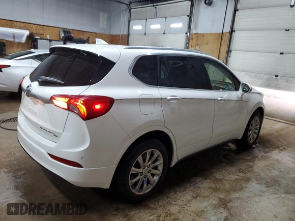 2019 Buick Envision Essence with VIN LRBFX2SA0KD020203, listed as a Copart auction lot 54196365 with 84,358 mi miles and Clean Title. Bid and sale history available at carsss.com. Image 3.