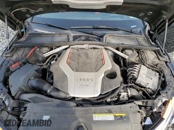 2018 Audi S4 Prestige with VIN WAUC4AF47JA233691, listed as a Copart auction lot 46186274 with 31,573 mi miles and Salvage Title. Bid and sale history available at carsss.com. Image 11.