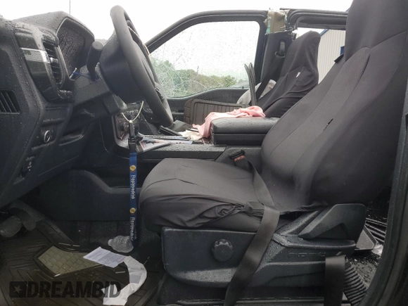 2021 Ford F-150 XL with VIN 1FTEW1EP2MFA19832, listed as a Copart auction lot 57981895 with 66,766 mi miles and Salvage title. Bid and sale history available at DreamBid. Image 7.
