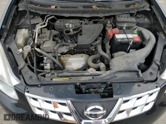 2011 Nissan Rogue SV with VIN JN8AS5MT5BW185098, listed as a Copart auction lot 55133755 with 124,680 mi miles and Salvage Title. Bid and sale history available at DreamBid. Image 12.