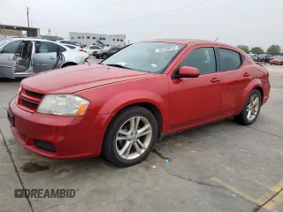 2014 Dodge Avenger SXT with VIN 1C3CDZCB7EN236551, listed as a Copart auction lot 55259855 with 141,749 mi miles and Salvage title. Bid and sale history available at DreamBid. Image 1.