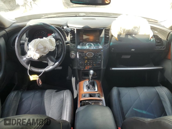 2009 Infiniti FX35 with VIN JNRAS18U29M104328, listed as a Copart auction lot 71885464 with 183,682 mi miles and Salvage Title. Bid and sale history available at carsss.com. Image 8.