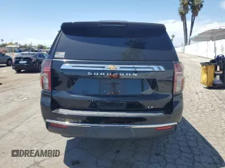 2021 Chevrolet Suburban LT с VIN 1GNSCCKD5MR233849, выставлен на аукционе Copart как лот 52751935 с пробегом 203 880 миль миль и Списание • Salvage title. История ставок и продаж доступна на DreamBid. Изображение 6.