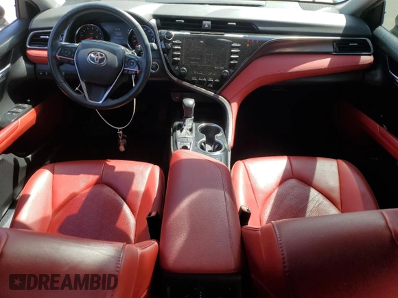 2020 Toyota Camry XSE with VIN 4T1K61AK4LU384743, listed as a Copart auction lot 51706605 with 79,864 mi miles and Salvage Title. Bid and sale history available at DreamBid. Image 8.