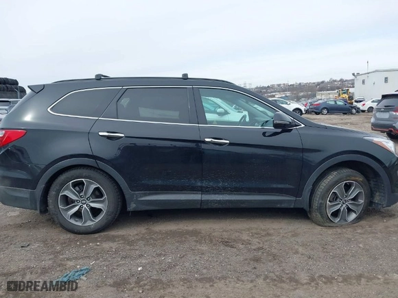 2014 Hyundai Santa Fe Limited with VIN KM8SNDHF4EU059977, listed as a IAAI auction lot 41617541 with NaN miles. Bid and sale history available at carsss.com. Image 13.