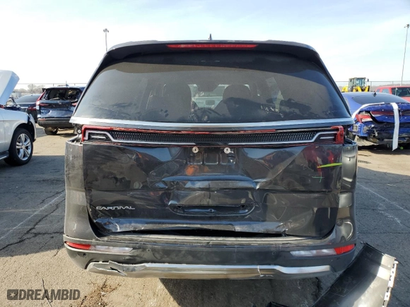 2023 Kia Carnival SX Prestige with VIN KNDNE5H30P6296857, listed as a Copart auction lot 83479964 with 31,235 mi miles and Salvage Title. Bid and sale history available at carsss.com. Image 6.