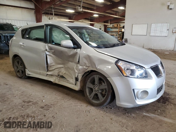 2009 Pontiac Vibe GT with VIN 5Y2SR67049Z428654, listed as a Copart auction lot 78373154 with 158,505 mi miles and Clean Title. Bid and sale history available at carsss.com. Image 4.