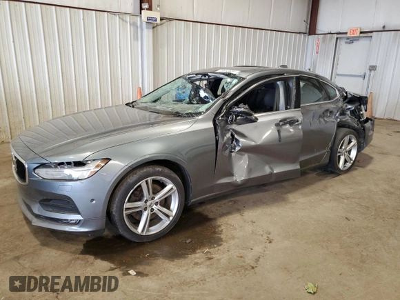 2017 Volvo S90 Momentum with VIN YV1102AK5H1012905, listed as a Copart auction lot 72612694 with Not Provided miles and Salvage Title. Bid and sale history available at carsss.com. Image 1.