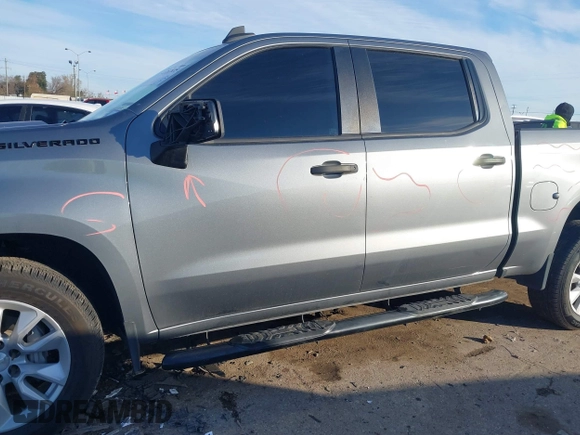 2020 Chevrolet Silverado 1500 Custom with VIN 1GCPWBEHXLZ183253, listed as a IAAI auction lot 41282835 with 128,772 mi miles. Bid and sale history available at carsss.com. Image 14.