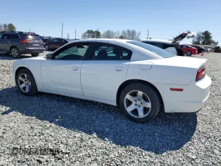 2014 Dodge Charger Police with VIN 2C3CDXAT1EH146630, listed as a Copart auction lot 49868615 with 119,327 mi miles and Salvage Title. Bid and sale history available at carsss.com. Image 2.