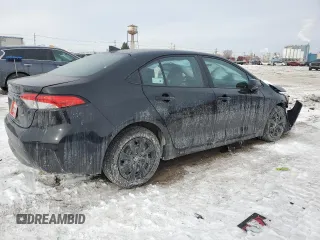 2021 Toyota Corolla LE with VIN 5YFEPMAE4MP259122, listed as a Copart auction lot 44757505 with 66,485 mi miles and Salvage Title. Bid and sale history available at carsss.com. Image 3.